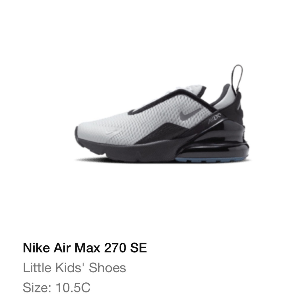 Nike 270 like new! Size 10.5 light grey and black